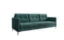 Designer 3 Sitzer Sofa Harvey mit Schlaf- und Klappfunktion in Cord