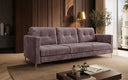 Designer 3 Sitzer Sofa Harvey mit Schlaf- und Klappfunktion in Cord