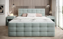 Boxspringbett Luxor Samt mit Stauraum