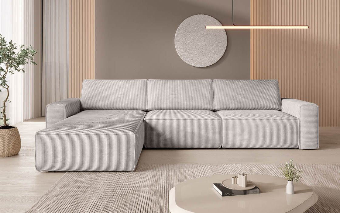 Modulares Ecksofa Yuma I aus Cord