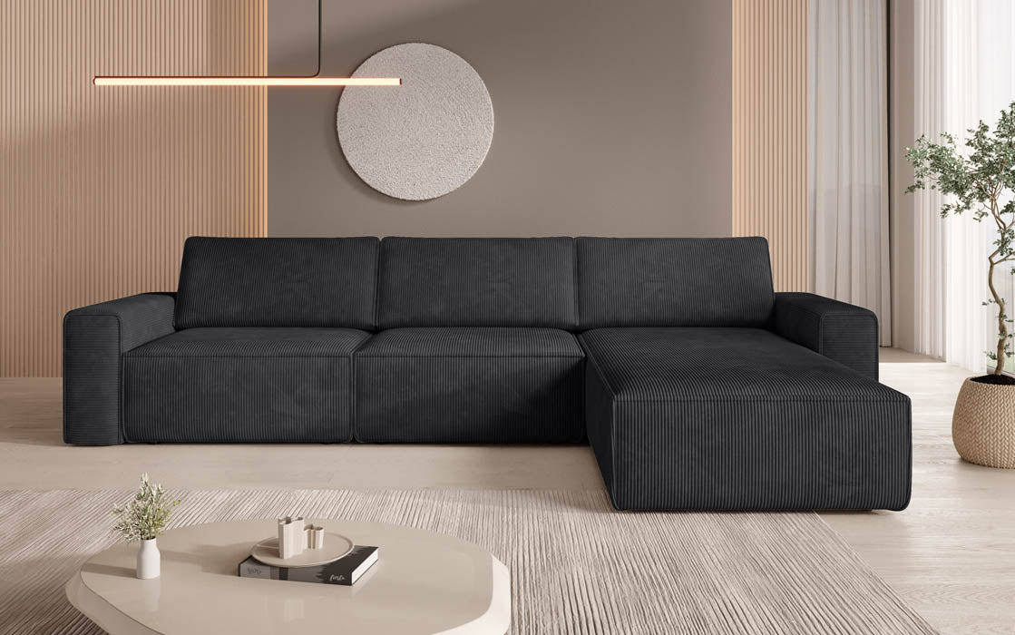 Modulares Ecksofa Yuma I aus Cord