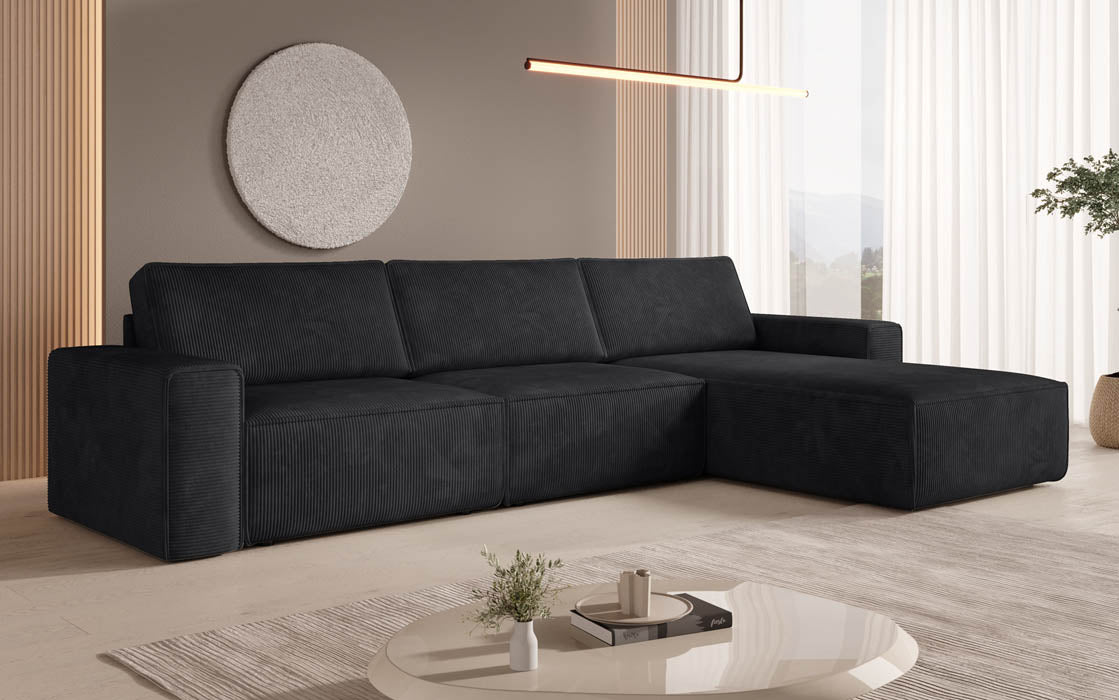 Modulares Ecksofa Yuma I aus Cord