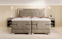 Boxspringbett Noctis Samt elektrisch verstellbar mit LED