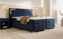 Boxspringbett Noctis Samt elektrisch verstellbar mit LED
