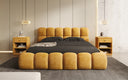 Designer Polsterbett Boston Cord mit Stauraum