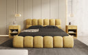 Designer Polsterbett Boston Cord mit Stauraum