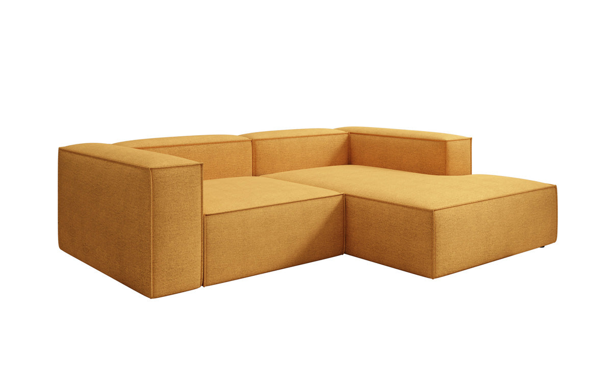 Designer Ecksofa Lesley Mini in Strukturstoff