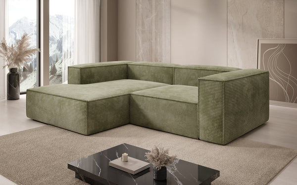 Designer Ecksofa Lesley Mini in Cord
