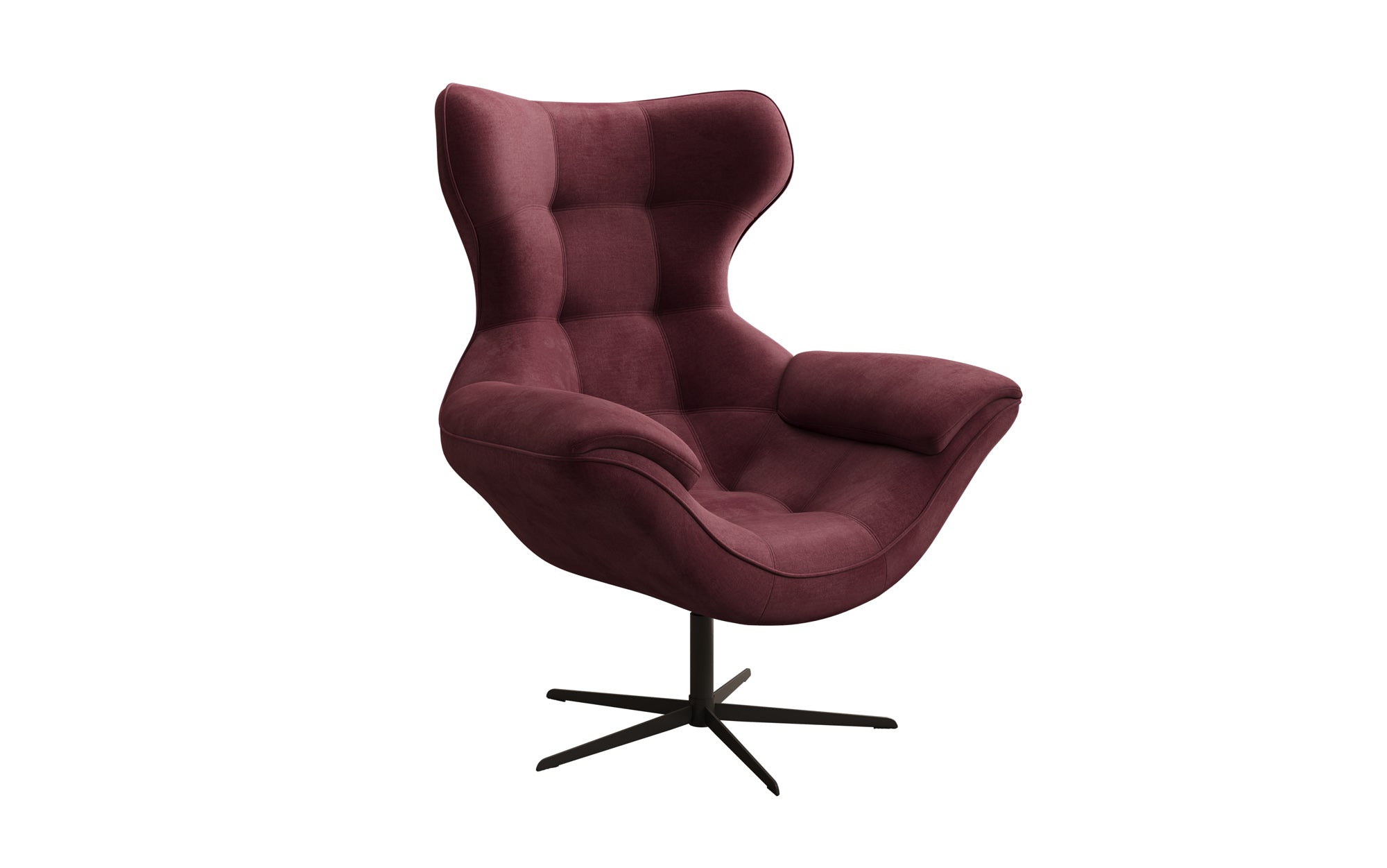 Designer Sofa-Sessel Aurelio in Samt