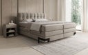 Boxspringbett Isabell mit Stauraum in Samt