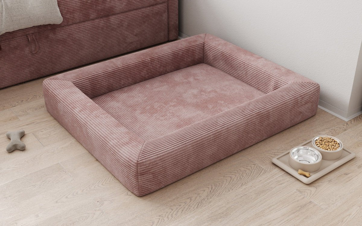 Hundebett Cordino 100 × 120 cm in Cord