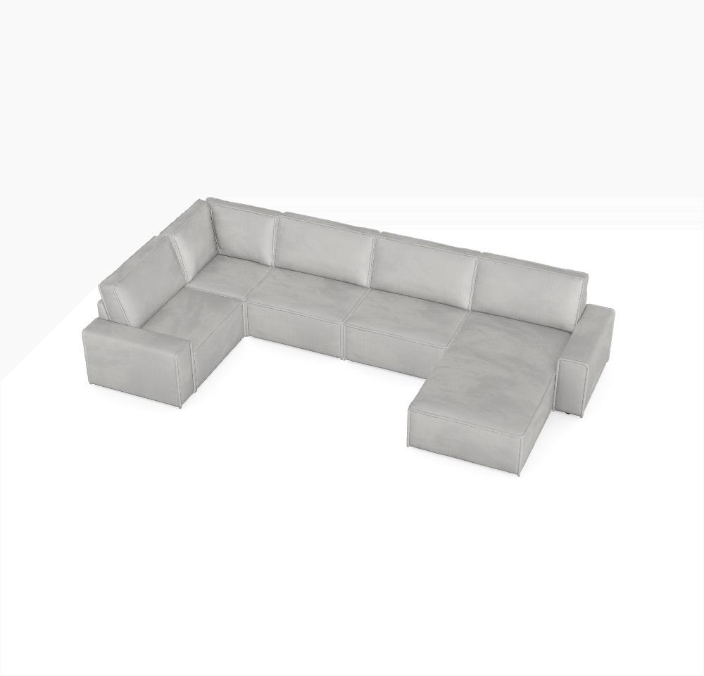 Modulares Sofa Domo - Konfiguriertes Sofa Ref: 0TO0CB