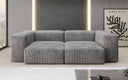 Designer 2 Sitzer Sofa Snug in Cord