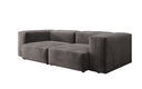 Designer 2 Sitzer Sofa Snug in Samt