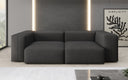 Designer 2 Sitzer Sofa Snug in Stoff