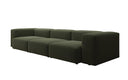 Designer 3 Sitzer Sofa Snug in Bouclé