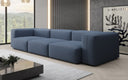 Designer 3 Sitzer Sofa Snug in Stoff