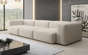 Designer 3 Sitzer Sofa Snug in Stoff