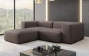 Designer Ecksofa Snug Mini in Stoff