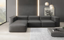 Designer Ecksofa Snug in Echtleder