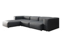 Designer Ecksofa Snug in Echtleder