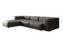 Designer Ecksofa Snug in Echtleder