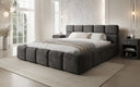 Designer Polsterbett Matilda Cord mit Stauraum