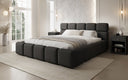 Designer Polsterbett Matilda Stoff mit Stauraum