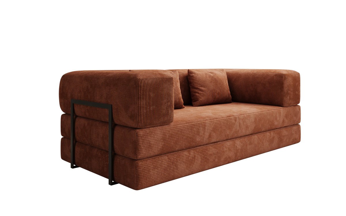 Designer Sofa Lazy 3 Sitzer in Cord