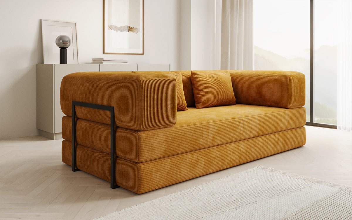 Designer Sofa Lazy 3 Sitzer in Cord