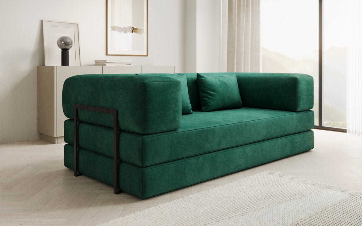 Designer Sofa Lazy 3 Sitzer in Samt