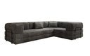 Designer Sofa Lazy L geschlossen in Cord