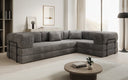 Designer Sofa Lazy L geschlossen in Cord