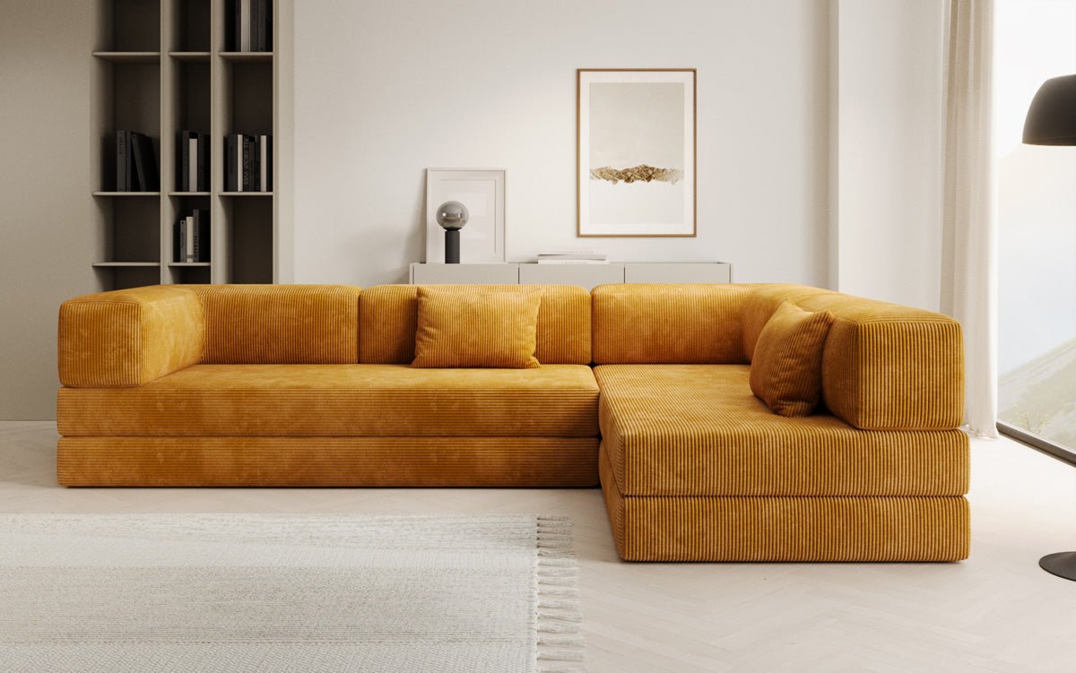 Designer Sofa Lazy L in Cord