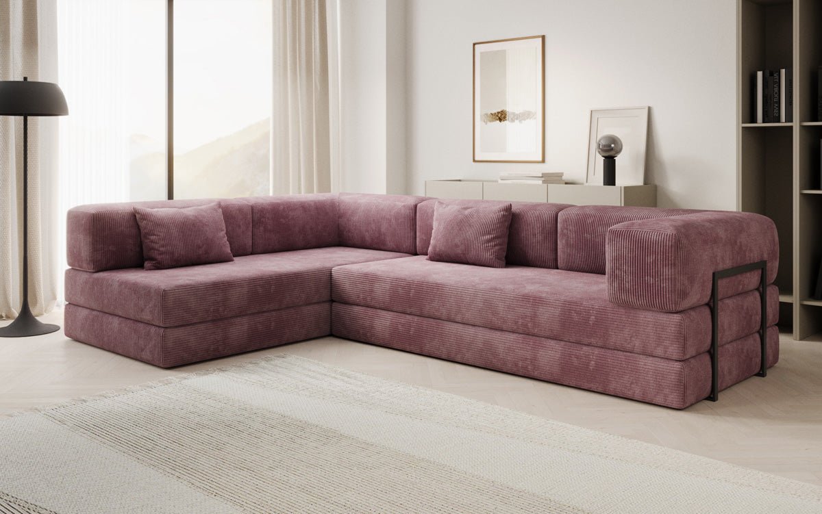 Designer Sofa Lazy L in Cord
