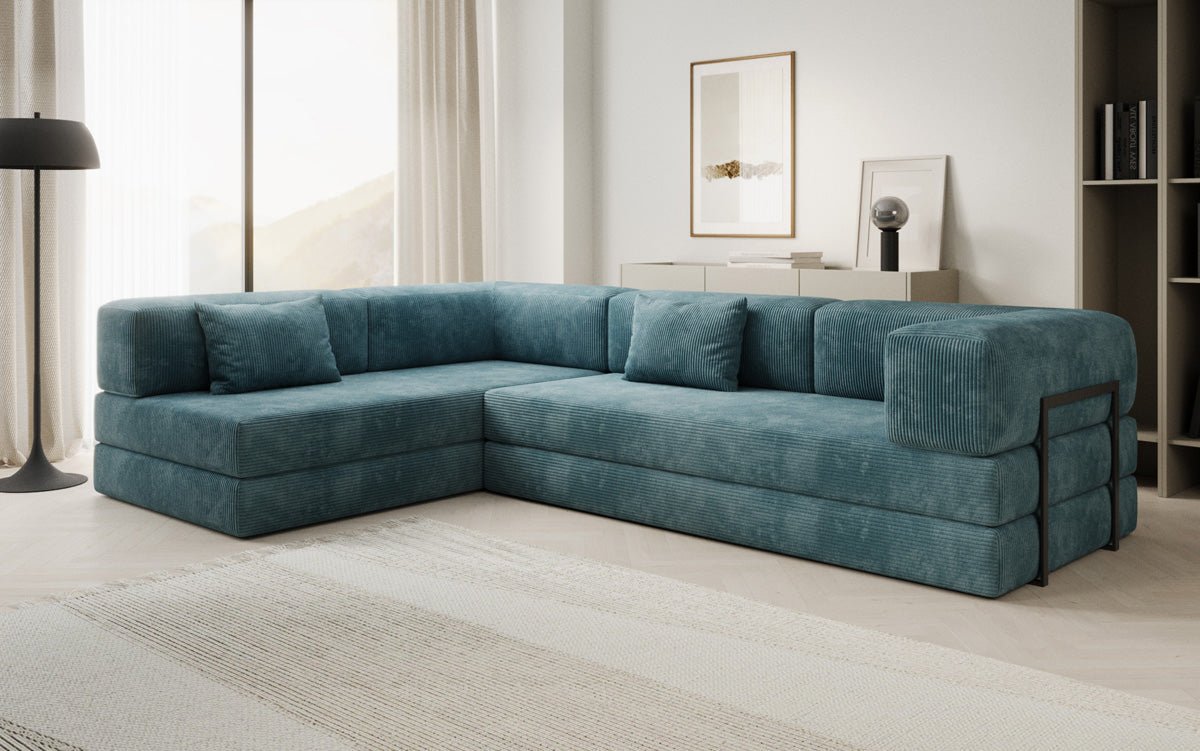 Designer Sofa Lazy L in Cord