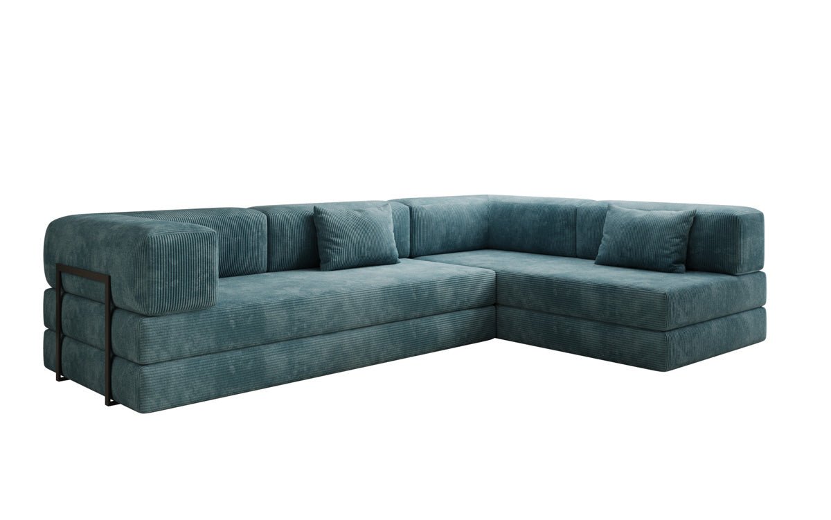 Designer Sofa Lazy L in Cord