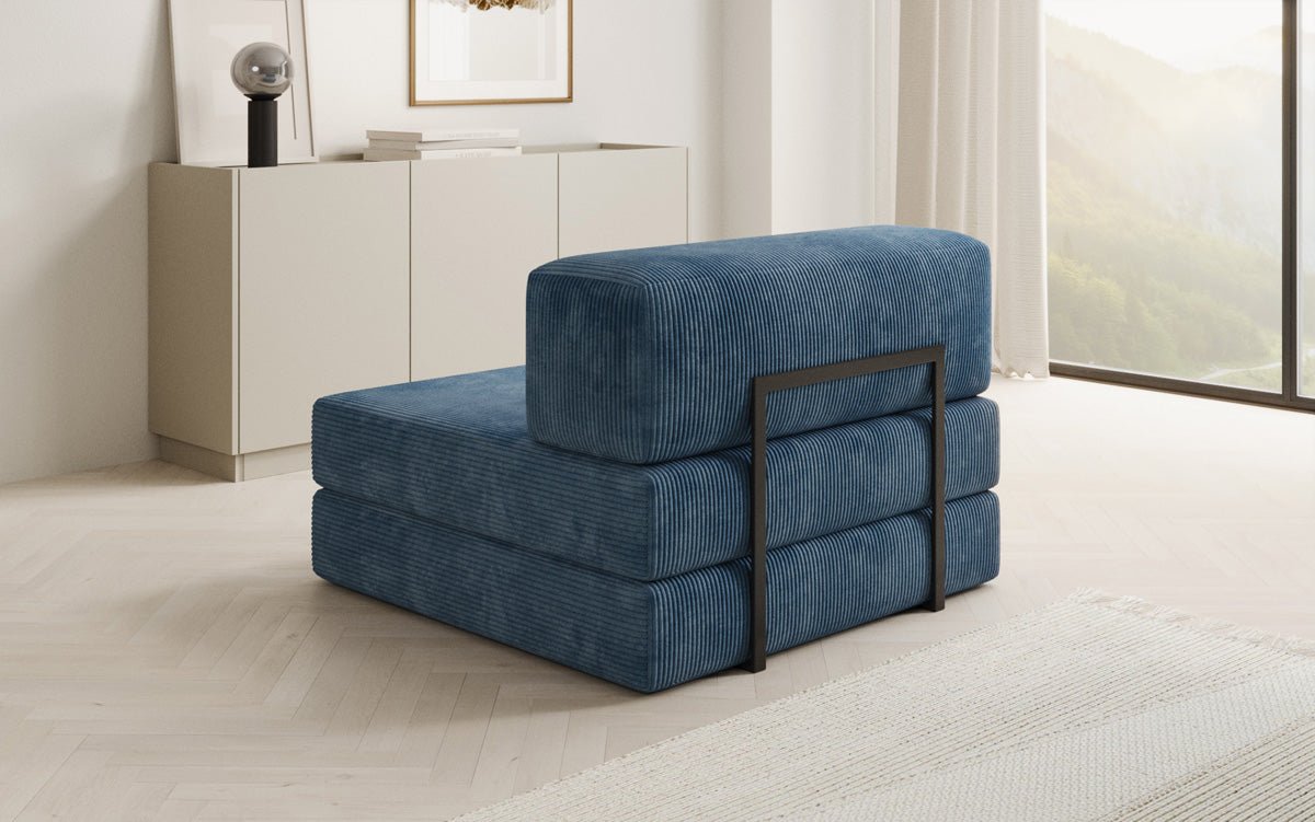 Designer Sofa Mittelmodul Lazy in Cord
