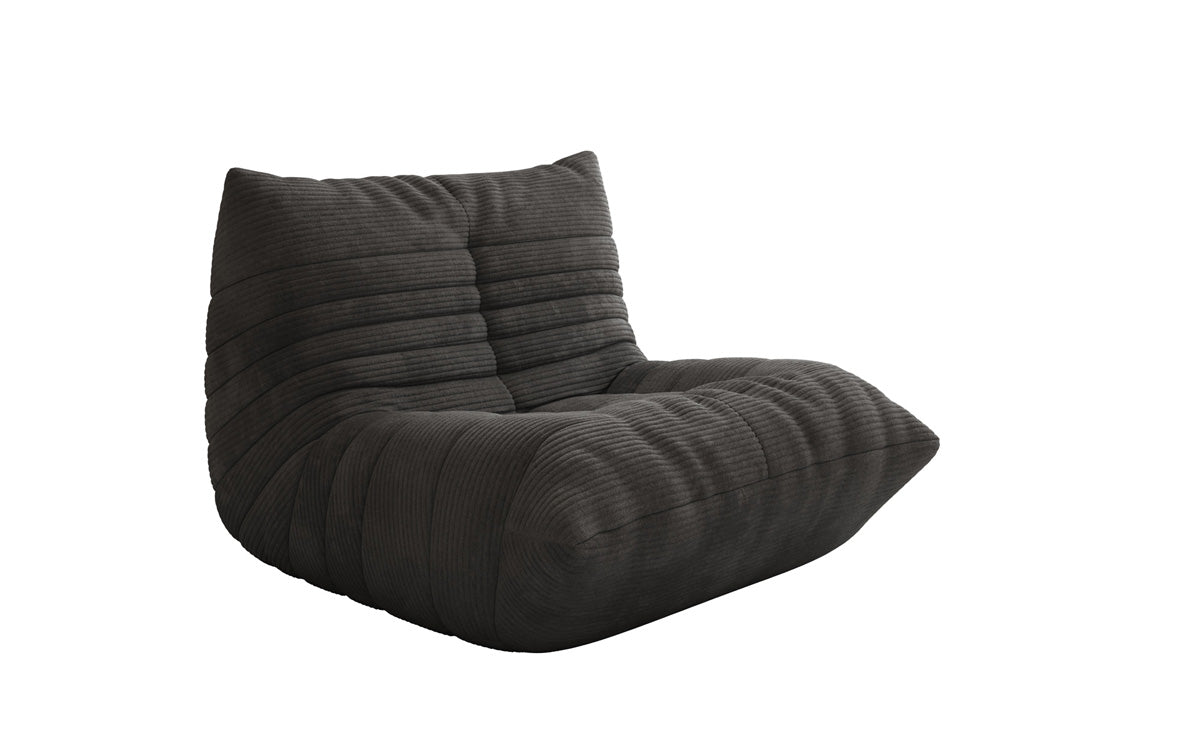 Designer Sofa-Sessel Calmo in Cord