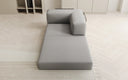 Designer Sofa-Sessel Lazy in Bouclé