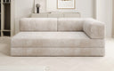 Designer Sofa/Chaise Longue Lazy in Cord