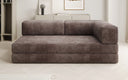 Designer Sofa/Chaise Longue Lazy in Cord