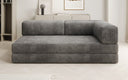 Designer Sofa/Chaise Longue Lazy in Cord