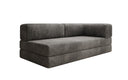 Designer Sofa/Chaise Longue Lazy in Cord