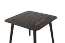 Garten-Couchtisch Dalia - Verfügbar in Schwarz und Beige/Aluminium