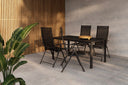 Garten Essgruppe Axaro – 5-teiliges Gartenmöbel-Set in 2 Größen
