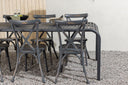 Garten Essgruppe Canggu – 7-teiliges Gartenmöbel-Set aus Aluminium