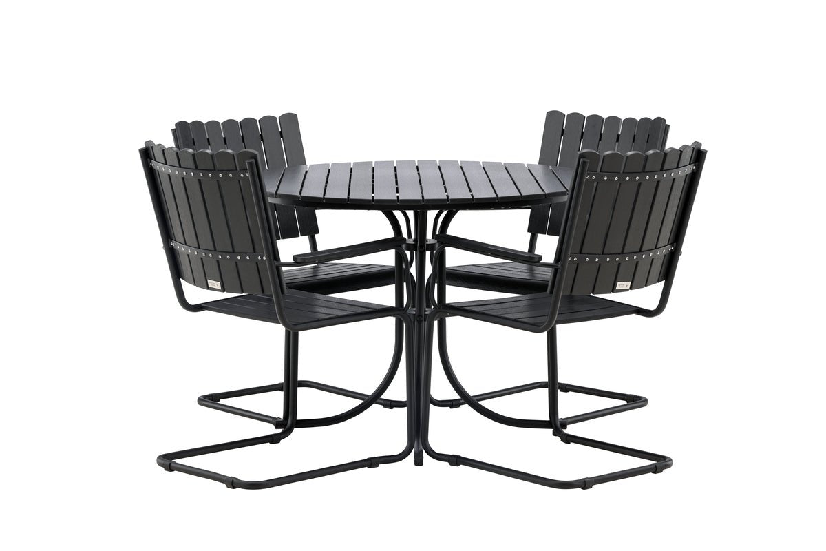 Garten Essgruppe Nativa – 5-teiliges Gartenmöbel-Set in 3 Farben verfügbar