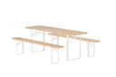 Garten Essgruppe Orelia – 3-teiliges Set in Edelfichtenoptik