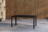 Garten Esstisch Vista - 150x85 cm aus Aluminium in Beige oder Schwarz